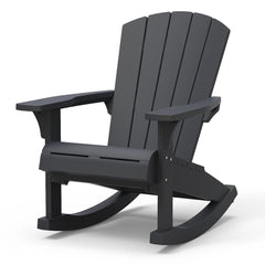 Keter Adirondack keinutuoli Troy grafiitti