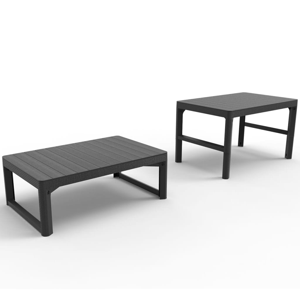 Keter Garden Side Table Lyon graphite