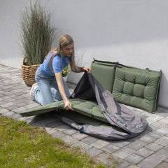 Madison Outdoor cushion cover 125x32x50 cm gray