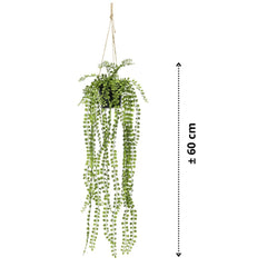 Emerald Kääpiököynnösviikuna tekokasvi riippuva pensas ruukussa 60 cm