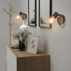 Seinävalaisin 2 Kpl 2 Led-Hehkulampulla 8 W