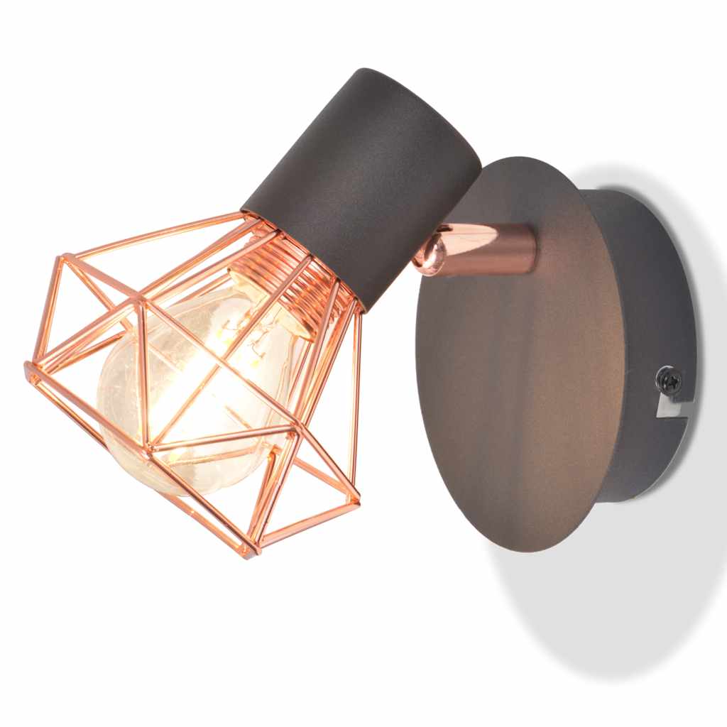 Seinävalaisin 2 Kpl 2 Led-Hehkulampulla 8 W