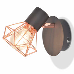 Seinävalaisin 2 Kpl 2 Led-Hehkulampulla 8 W