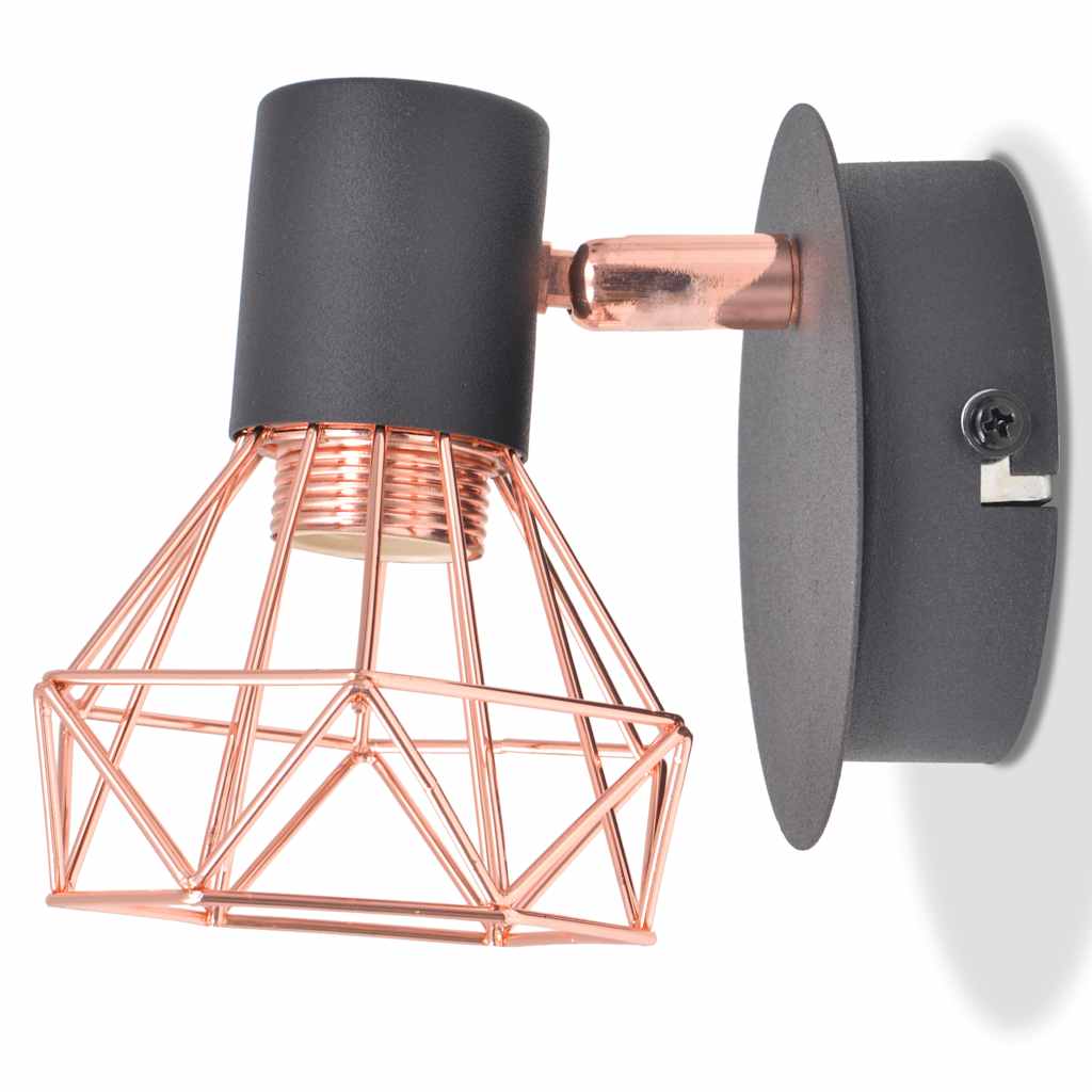 Seinävalaisin 2 Kpl 2 Led-Hehkulampulla 8 W