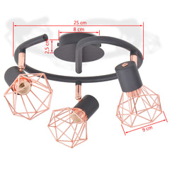 Kattovalaisin 3:Lla Led-Hehkulampulla 12 W