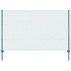 Verkkoaita Tolpilla Teräs 25X0,75 M Vihreä