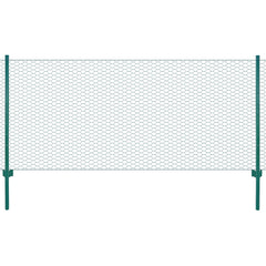 Verkkoaita Tolpilla Teräs 25X0,75 M Vihreä