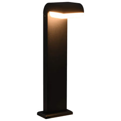 Led-Ulkovalo 9 W Musta Soikea