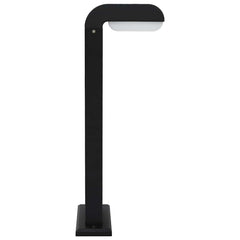 Led-Ulkovalo 9 W Musta Soikea