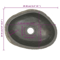 Pesuallas Jokikivi Soikea (29-38)X(24-31) Cm