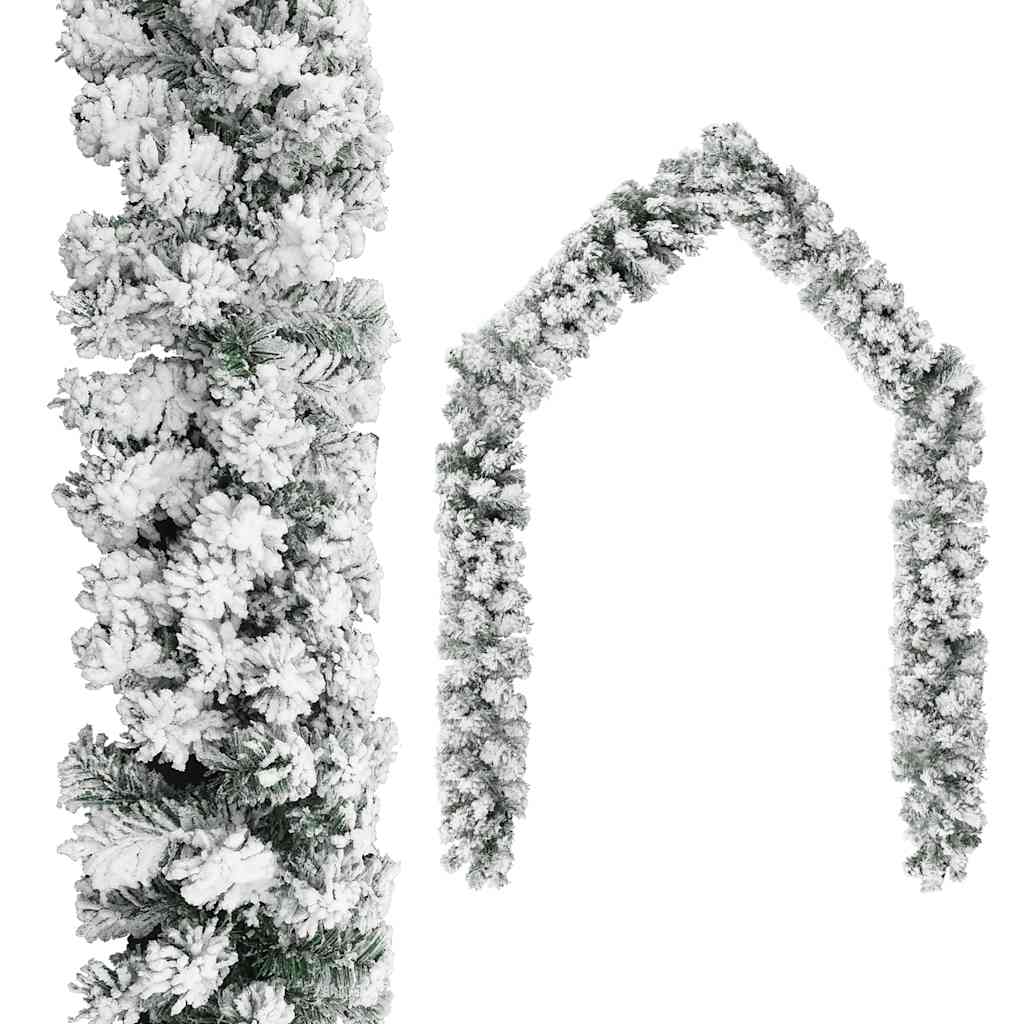 Jouluköynnös Led-Valoilla Vihreä Pvc