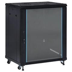 18U Verkkolaitekaappi Kääntyvät Jalat 19&quot; Ip20 60X60X100 Cm