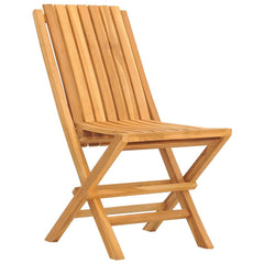 Folding garden chairs 4 pcs 47x47x89 cm solid teak