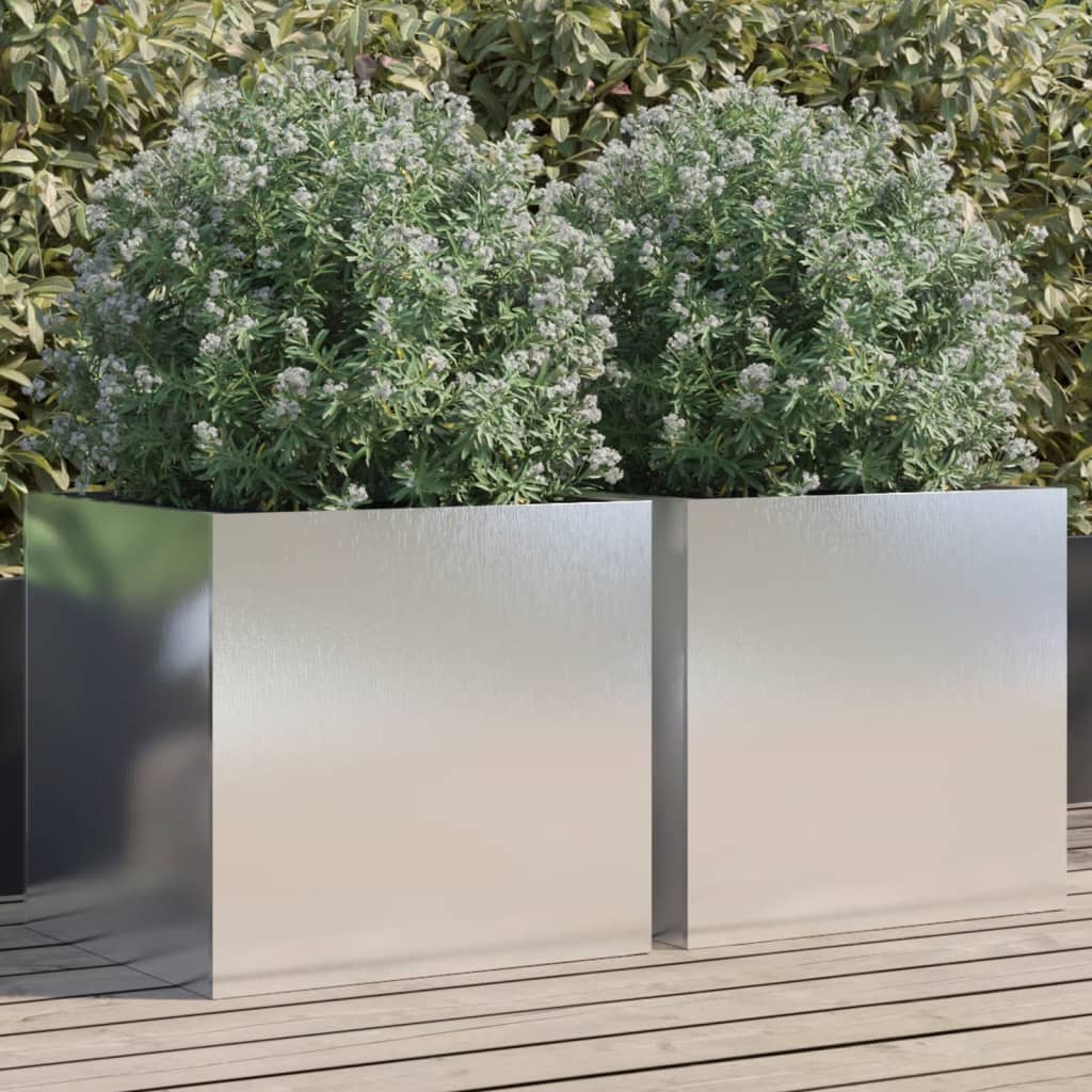 Kukkalaatikko Corten Teräs