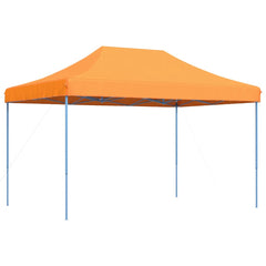 Taitettava Pop-Up Juhlateltta Oranssi 410X279X315 Cm