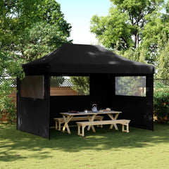 Taitettava Pop-Up Juhlateltta Oranssi 410X279X315 Cm