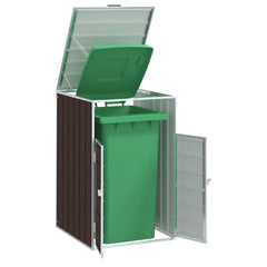 Wheelie Bin Säilytys Triple Bins 216X81X115Cm Teräs