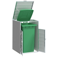 Wheelie Bin Säilytys Triple Bins 216X81X115Cm Teräs