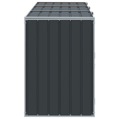 Wheelie Bin Säilytys Triple Bins 216X81X115Cm Teräs