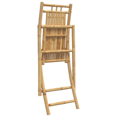 Taitettavat puutarhatuolit 2 kpl 46x66x99 cm bambu