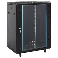18U Verkkolaitekaappi Kääntyvät Jalat 19&quot; Ip20 60X60X100 Cm