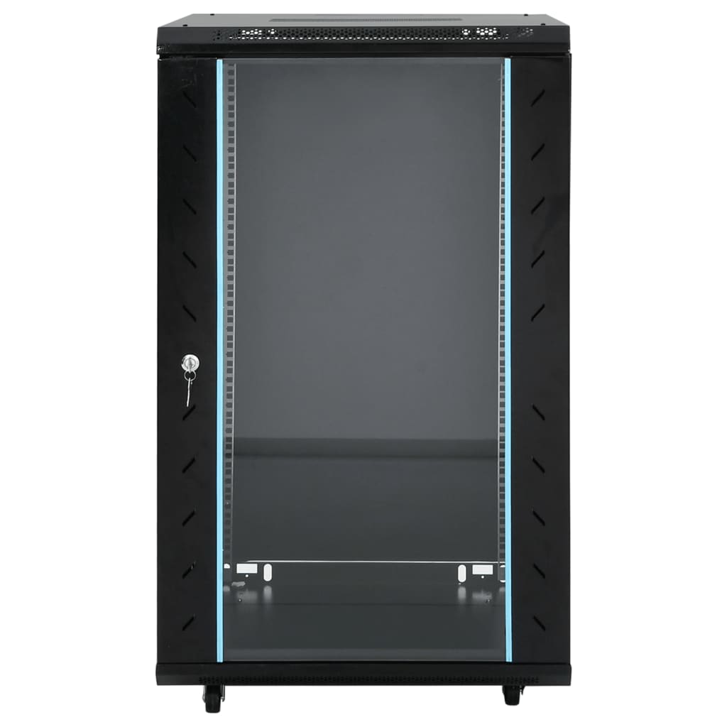 18U Verkkolaitekaappi Kääntyvät Jalat 19&quot; Ip20 60X60X100 Cm
