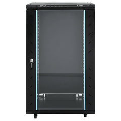 18U Verkkolaitekaappi Kääntyvät Jalat 19&quot; Ip20 60X60X100 Cm