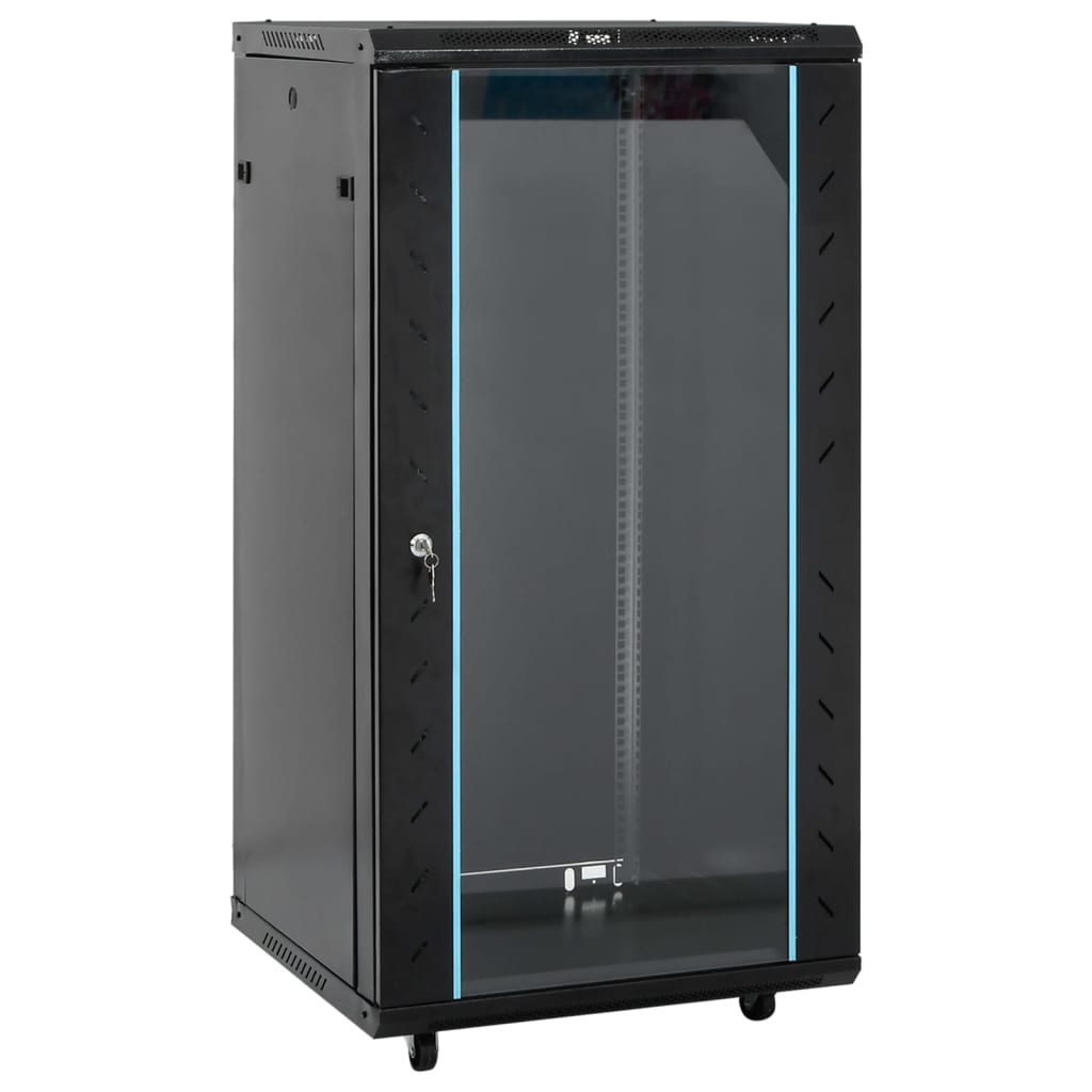 18U Verkkolaitekaappi Kääntyvät Jalat 19&quot; Ip20 60X60X100 Cm