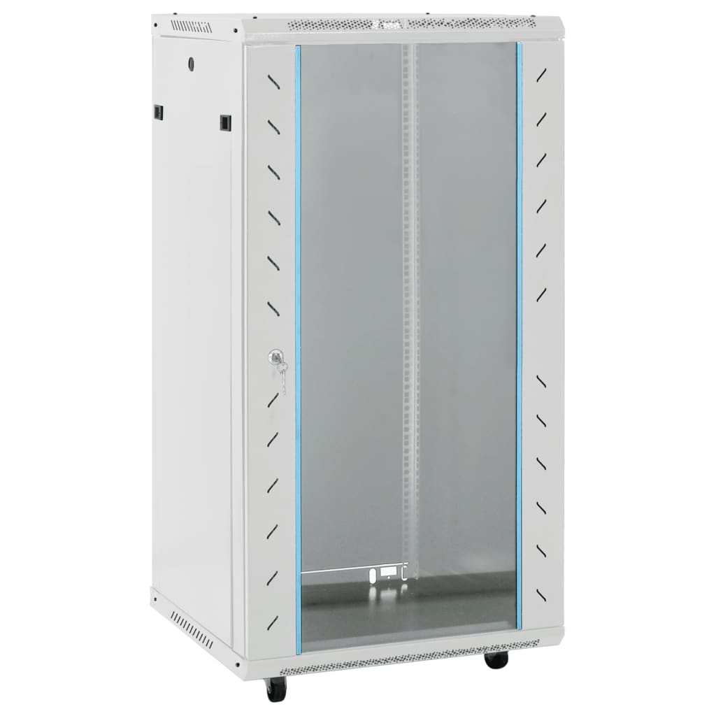 18U Verkkolaitekaappi Kääntyvät Jalat 19&quot; Ip20 60X60X100 Cm