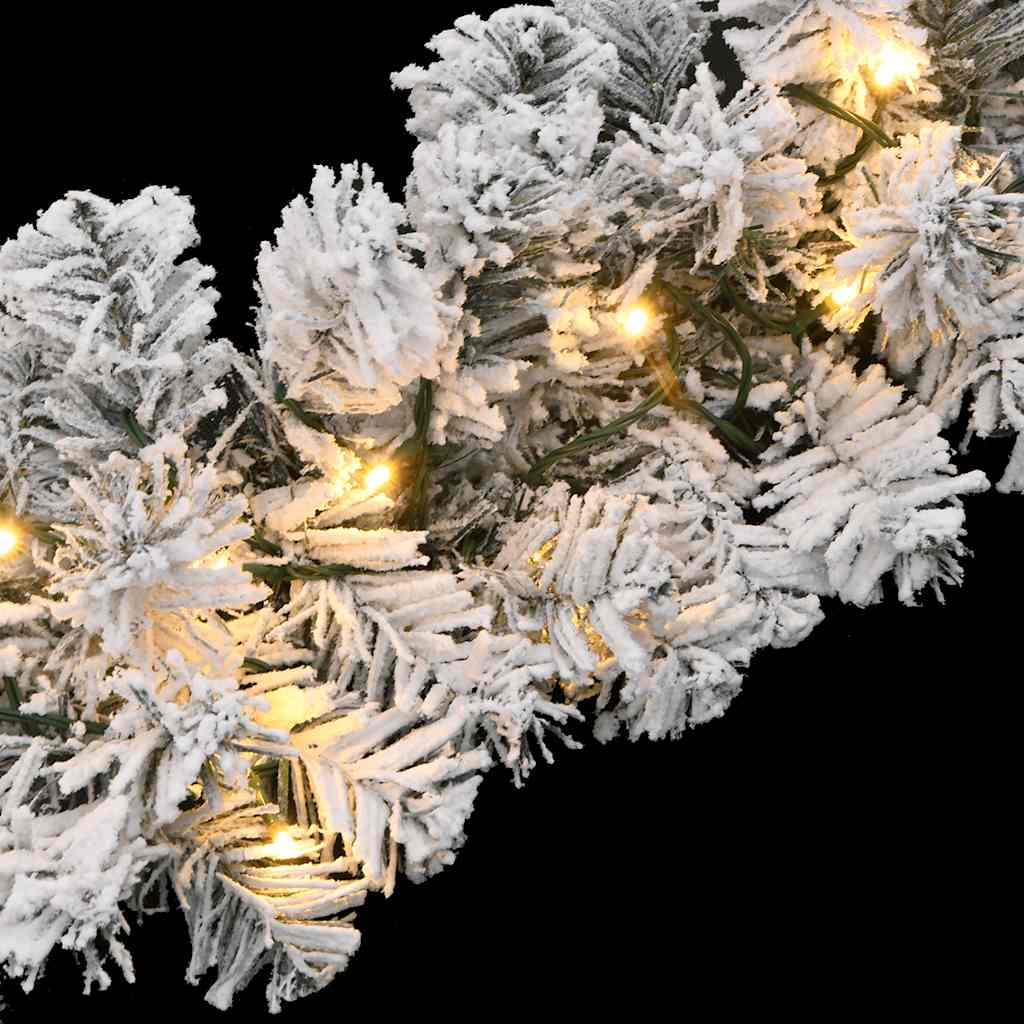 Jouluköynnös Led-Valoilla Vihreä Pvc