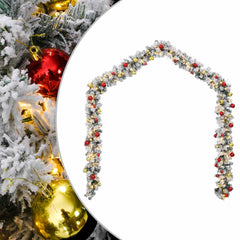 Jouluköynnös Led-Valoilla Vihreä Pvc