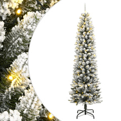 Tekojoulukuusi Lumihuurteella 300 Led-Valoa
