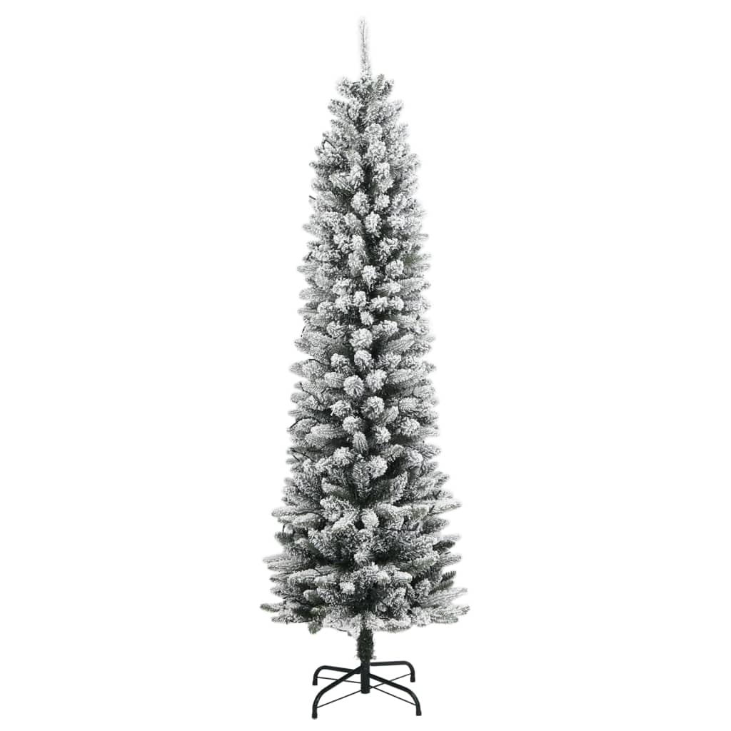 Tekojoulukuusi Lumihuurteella 300 Led-Valoa