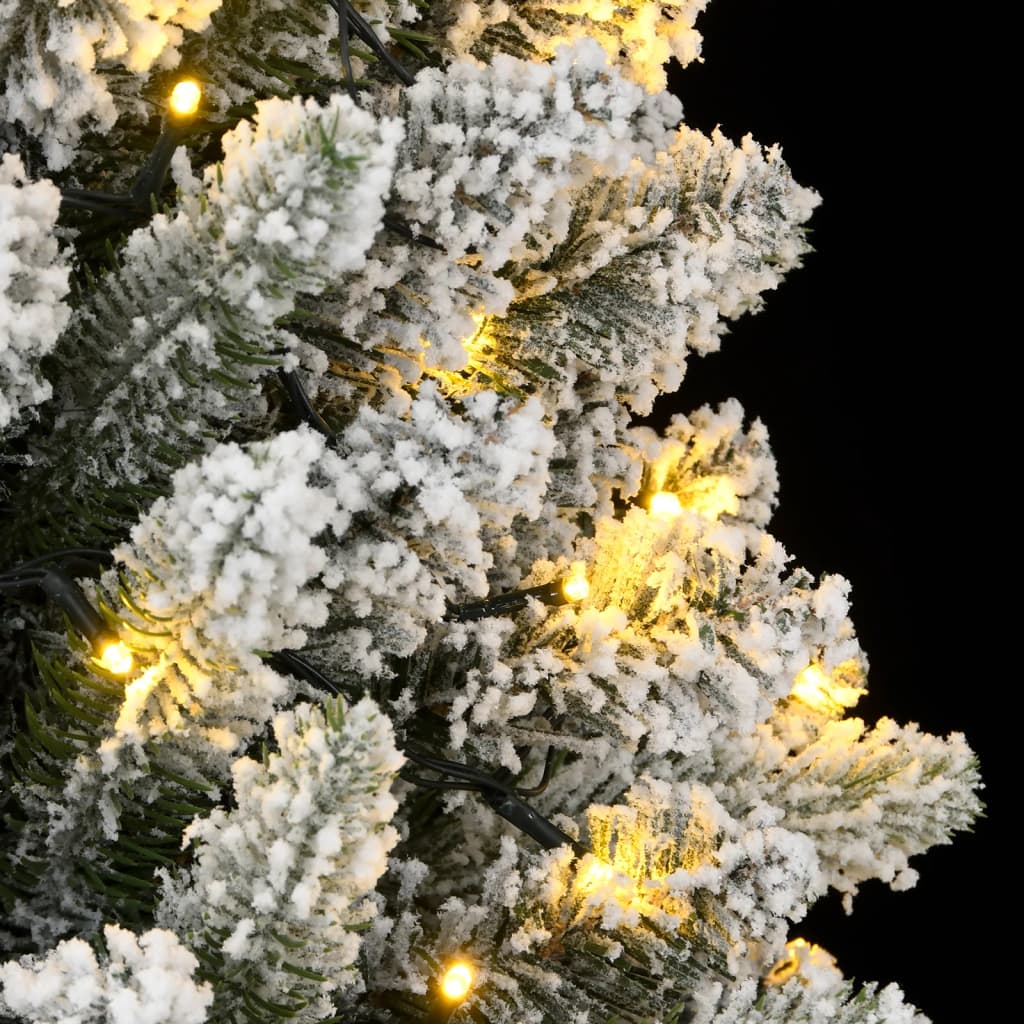 Tekojoulukuusi Lumihuurteella 300 Led-Valoa