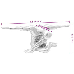 Veistos Hopea 91.5 X 32 X 33 Cm Alumiini