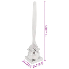 Veistos Hopea 26 X 26 X 110 Cm Alumiini