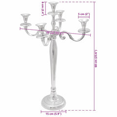 Kynttilänjalka Hopea 39 X 39 X 60 Cm Alumiini
