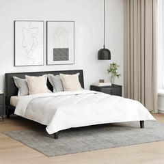 Peitto Setti Tyynyllä 3 Pcs Valkoinen 240 X 220 Cm Mikrokuitu
