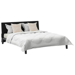 Peitto Setti Tyynyllä 3 Pcs Valkoinen 240 X 220 Cm Mikrokuitu