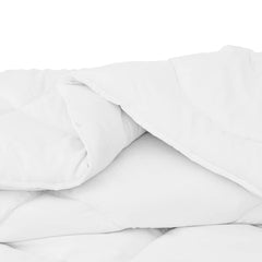 Peitto Setti Tyynyllä 3 Pcs Valkoinen 240 X 220 Cm Mikrokuitu