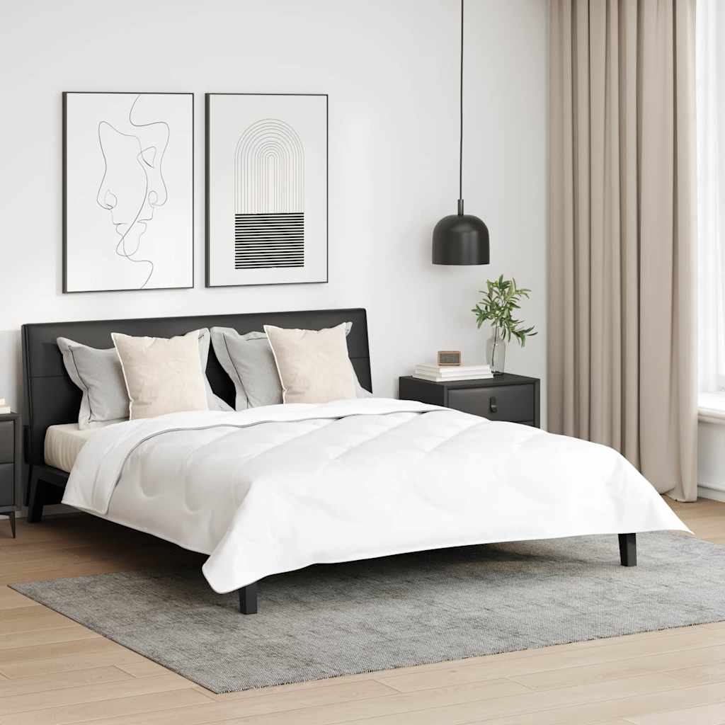 Peitto Setti Tyynyllä 3 Pcs Valkoinen 260 X 220 Cm Mikrokuitu