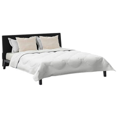 Peitto Setti Tyynyllä 3 Pcs Valkoinen 260 X 220 Cm Mikrokuitu