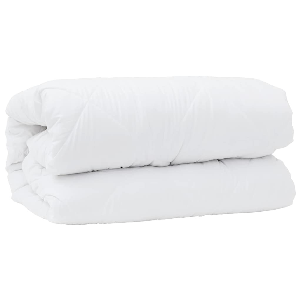 Peitto Setti Tyynyllä 3 Pcs Valkoinen 260 X 220 Cm Mikrokuitu