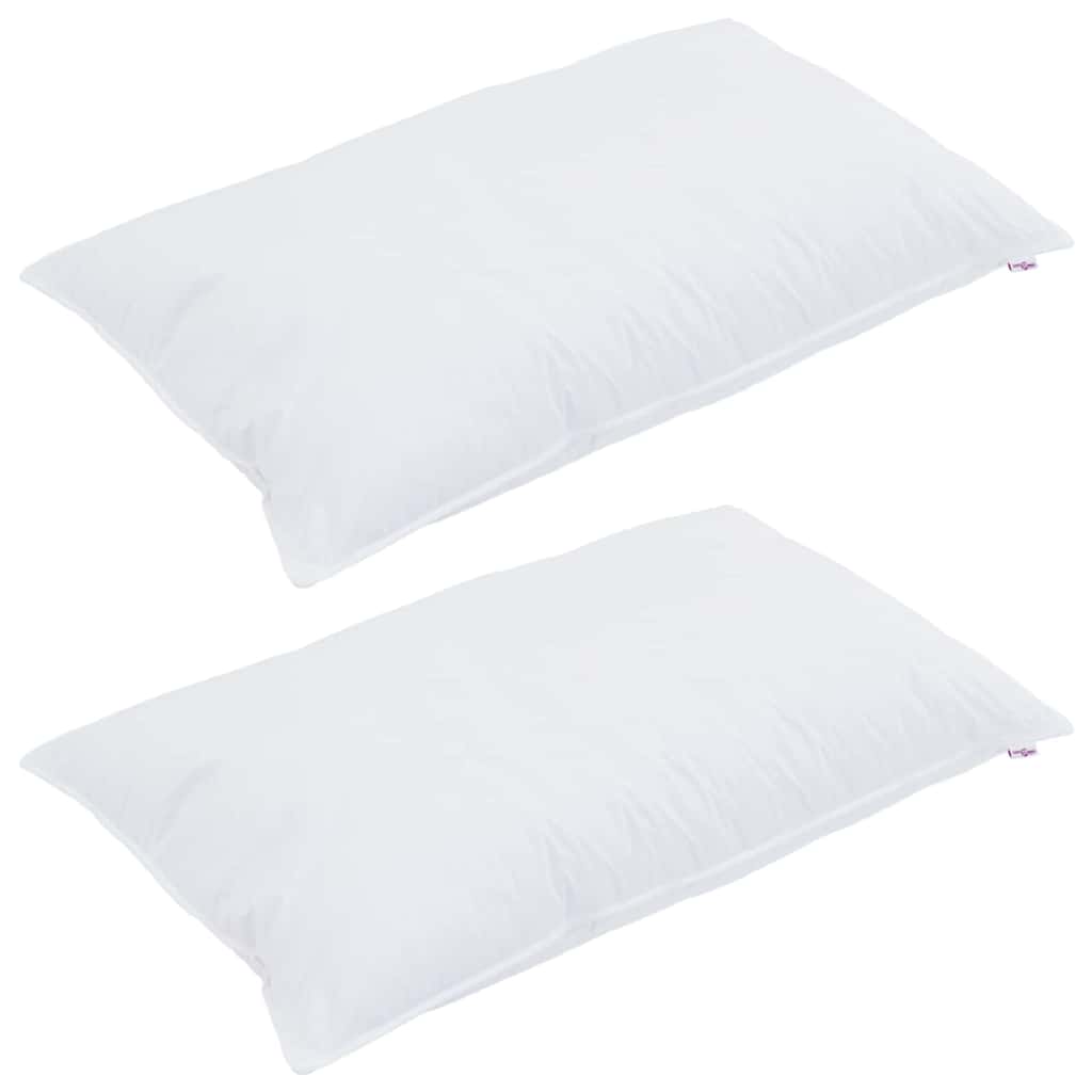 Peitto Setti Tyynyllä 3 Pcs Valkoinen 240 X 260 Cm Mikrokuitu