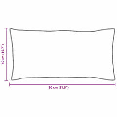 Peitto Setti Tyynyllä 3 Pcs Valkoinen 240 X 260 Cm Mikrokuitu