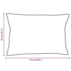 Peitto Setti Tyynyllä 3 Pcs Valkoinen 240 X 260 Cm Mikrokuitu