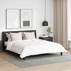 Peitto Setti Tyynyllä 3 Pcs Valkoinen 240 X 260 Cm Mikrokuitu