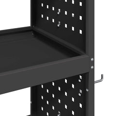 Työkalukärry Musta 75 X 35 X 73 Cm Kylmävalssattu Teräs