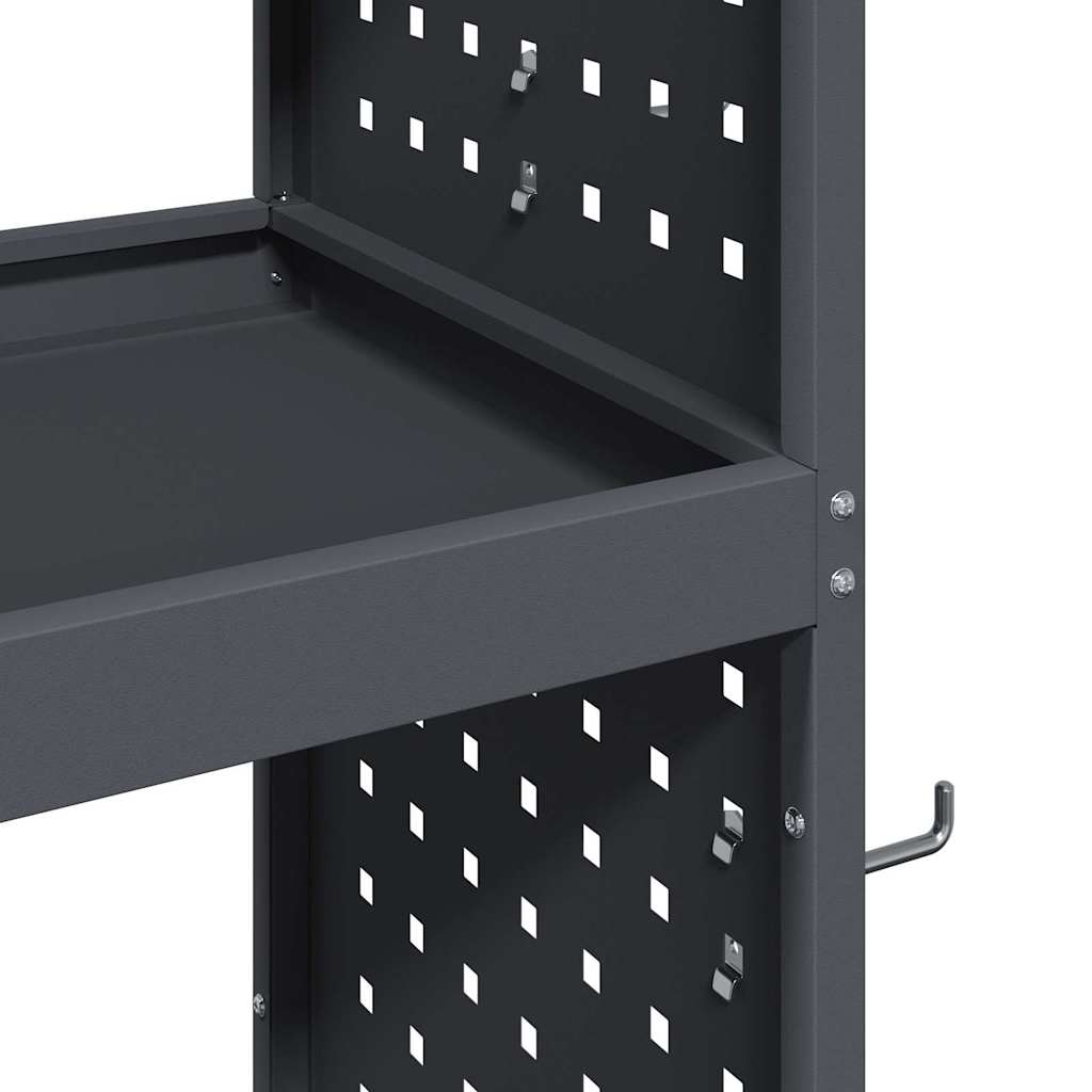Työkalukärry Antrasiitti 65 X 35 X 111 Cm Kylmävalssattu Teräs