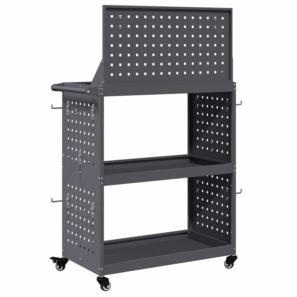 Työkalukärry Antrasiitti 65 X 35 X 111 Cm Kylmävalssattu Teräs